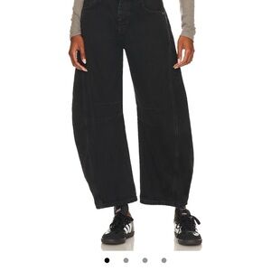 Free People  Barrel Jeans